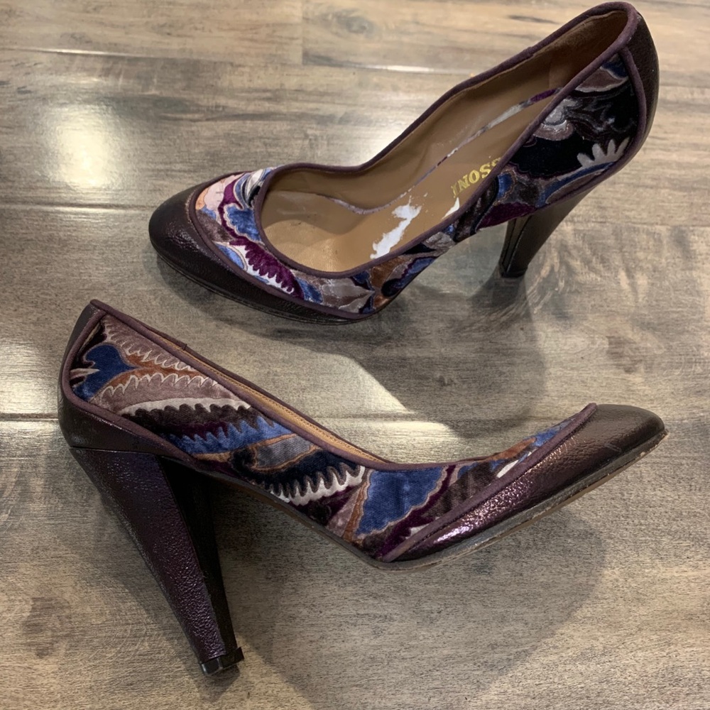 Missoni heels 40